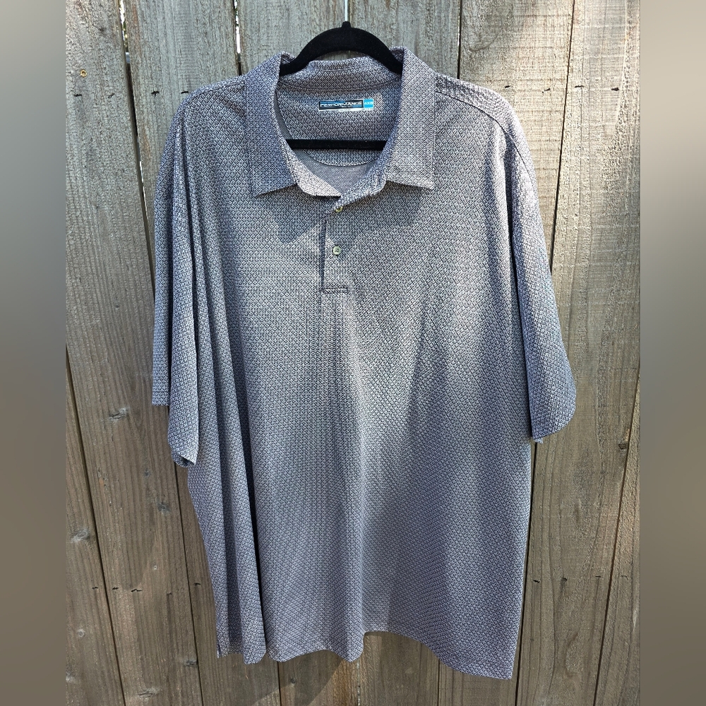 Roundtree And Yorke Performance Golf Shirt 4XB